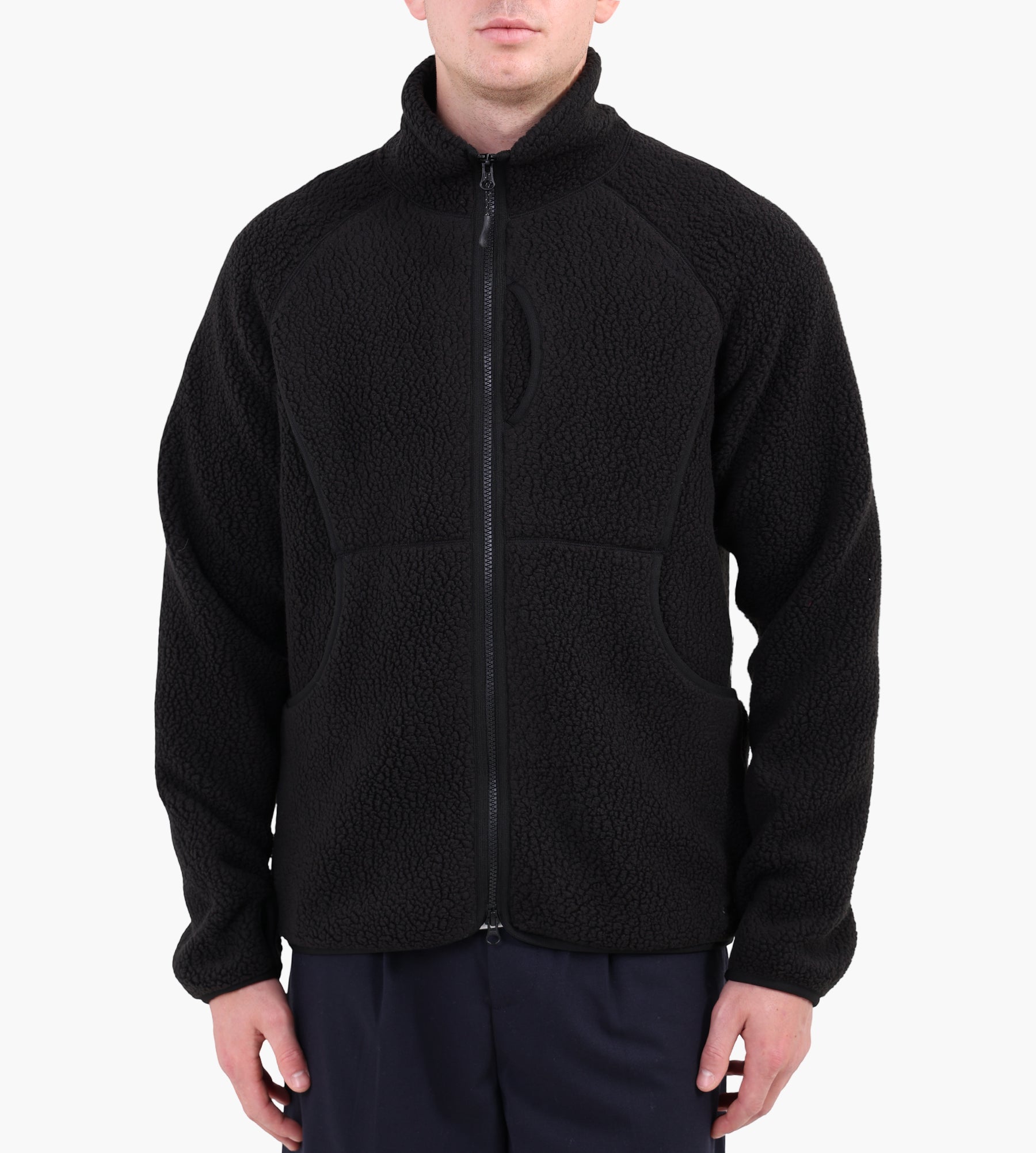 Snow Peak Thermal Boa Fleece Jacket Black