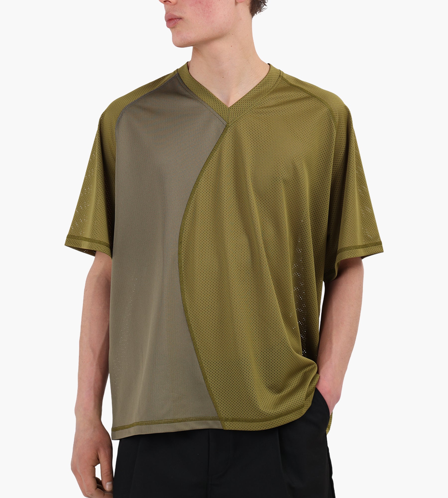 Arte Antwerp Multi Mesh T-shirt Green