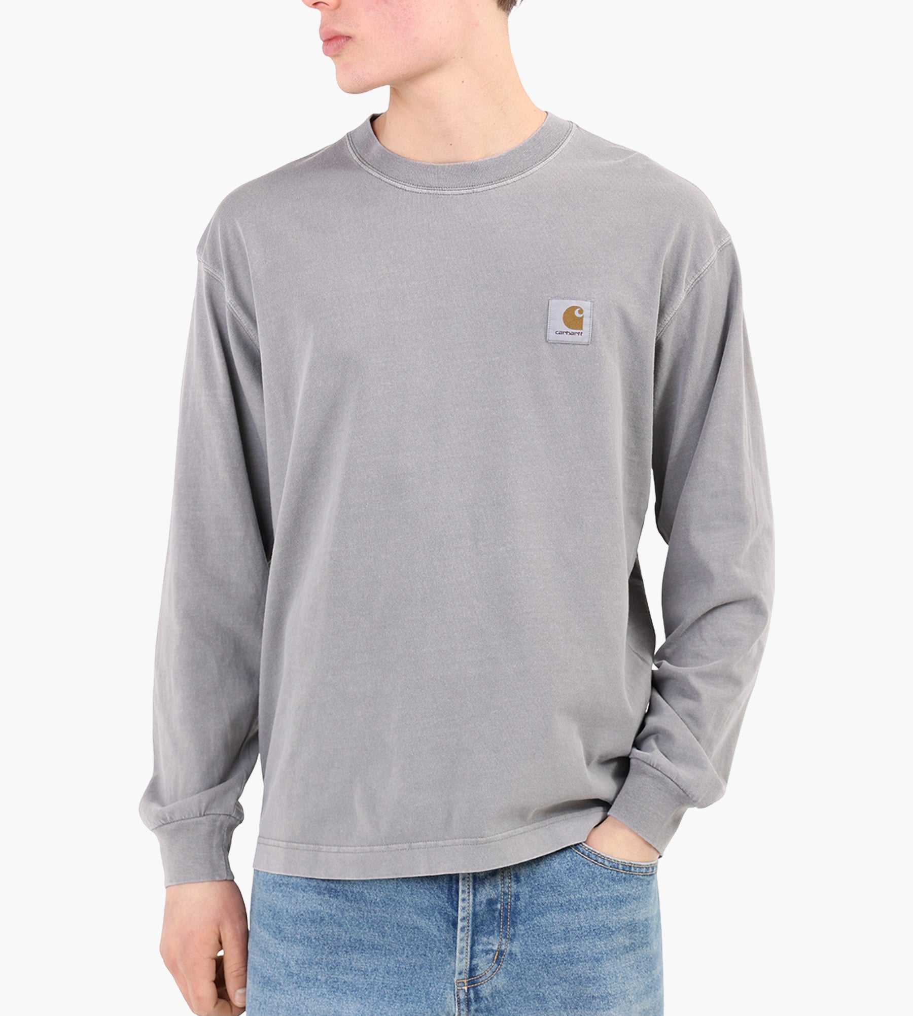 Carhartt WIP Nelson Longsleeve Yosemite Garment Dyed