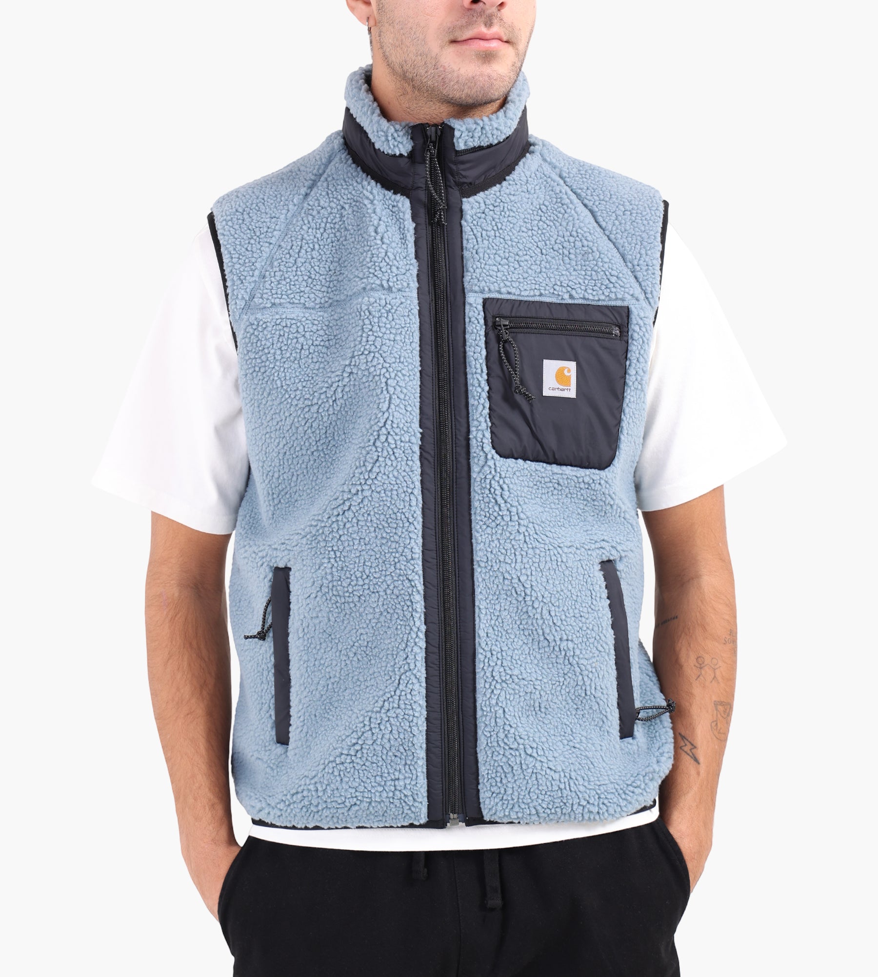 Carhartt WIP Prentis Vest Liner Citadel Black - Main Image