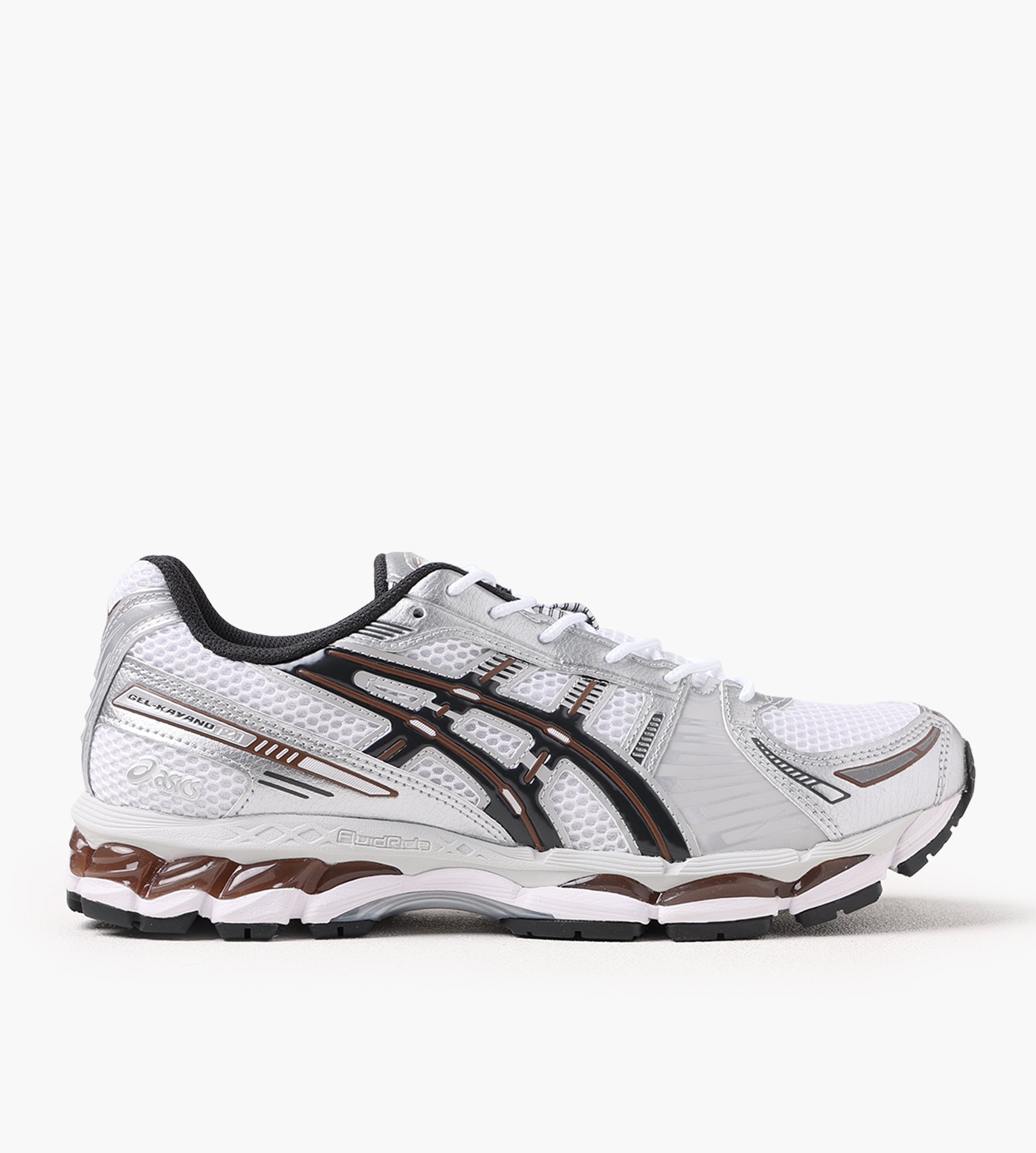 asics KAYANO 25.0 ホワイト/シルバー/ブラック Asics Gel-Kayano 12.1 White Graphite Grey
