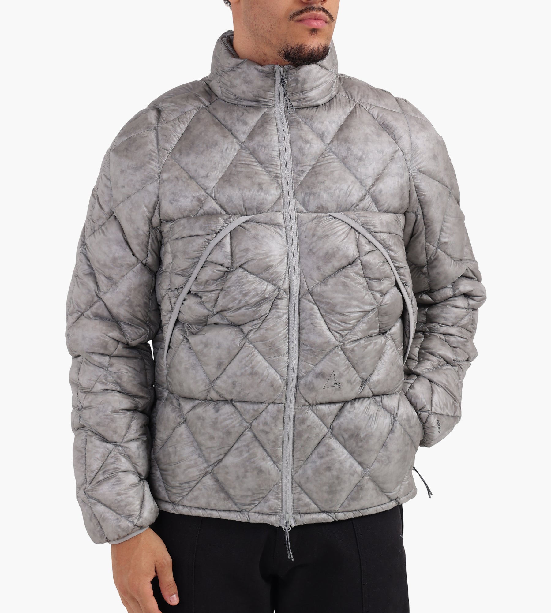 ROA Nuna 800 Fill Power Hooded Down Jacket Silver
