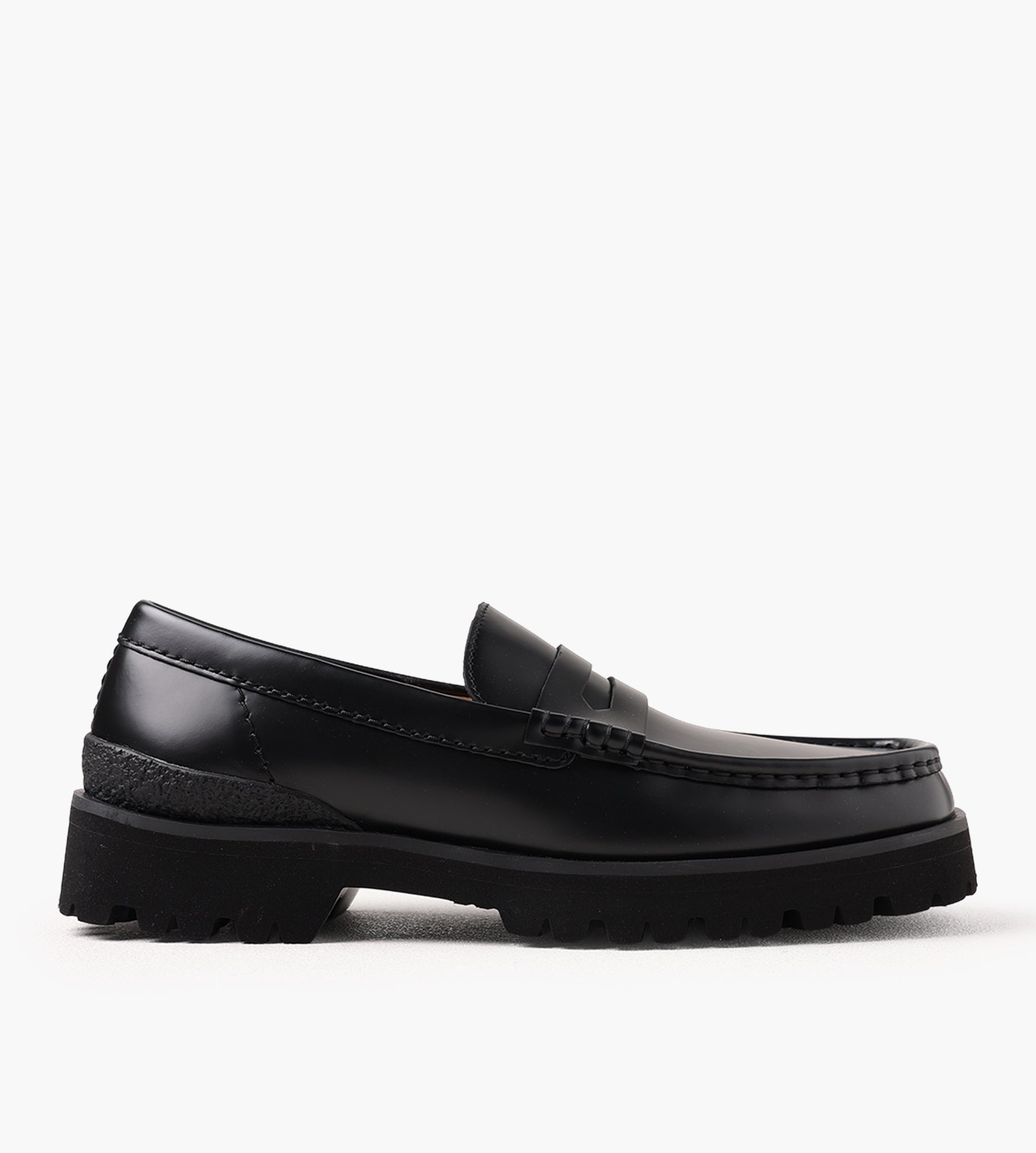 Clarks Originals Yukoner Penny Black Leather