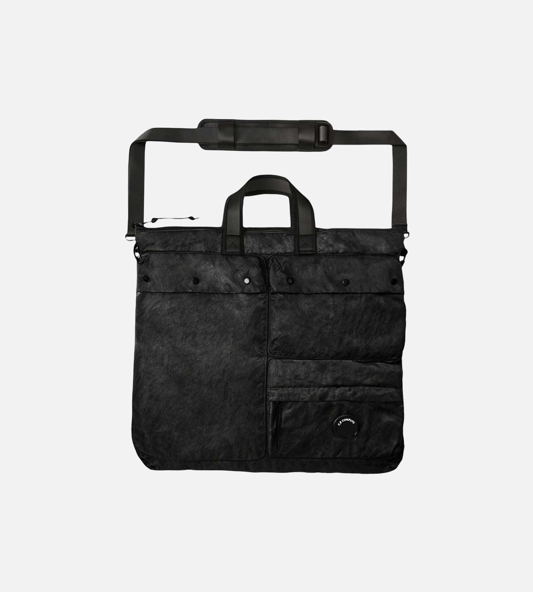 C.P. Company Nylon B Lens Shoulder Bag Black