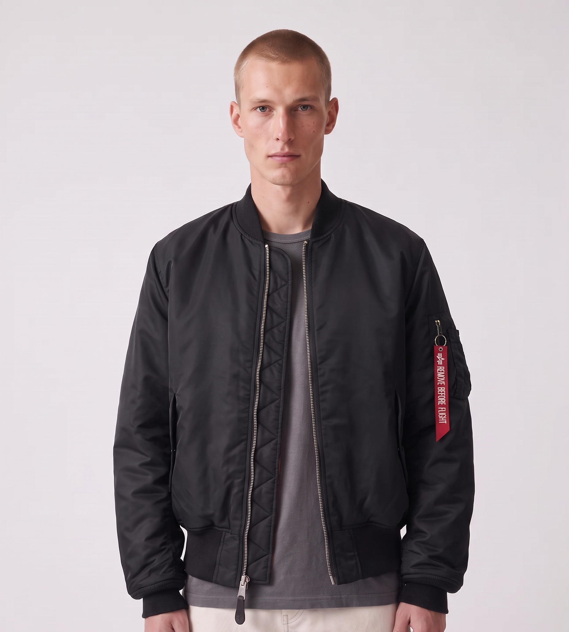 Alpha Industries MA-1 Heritage Black Black