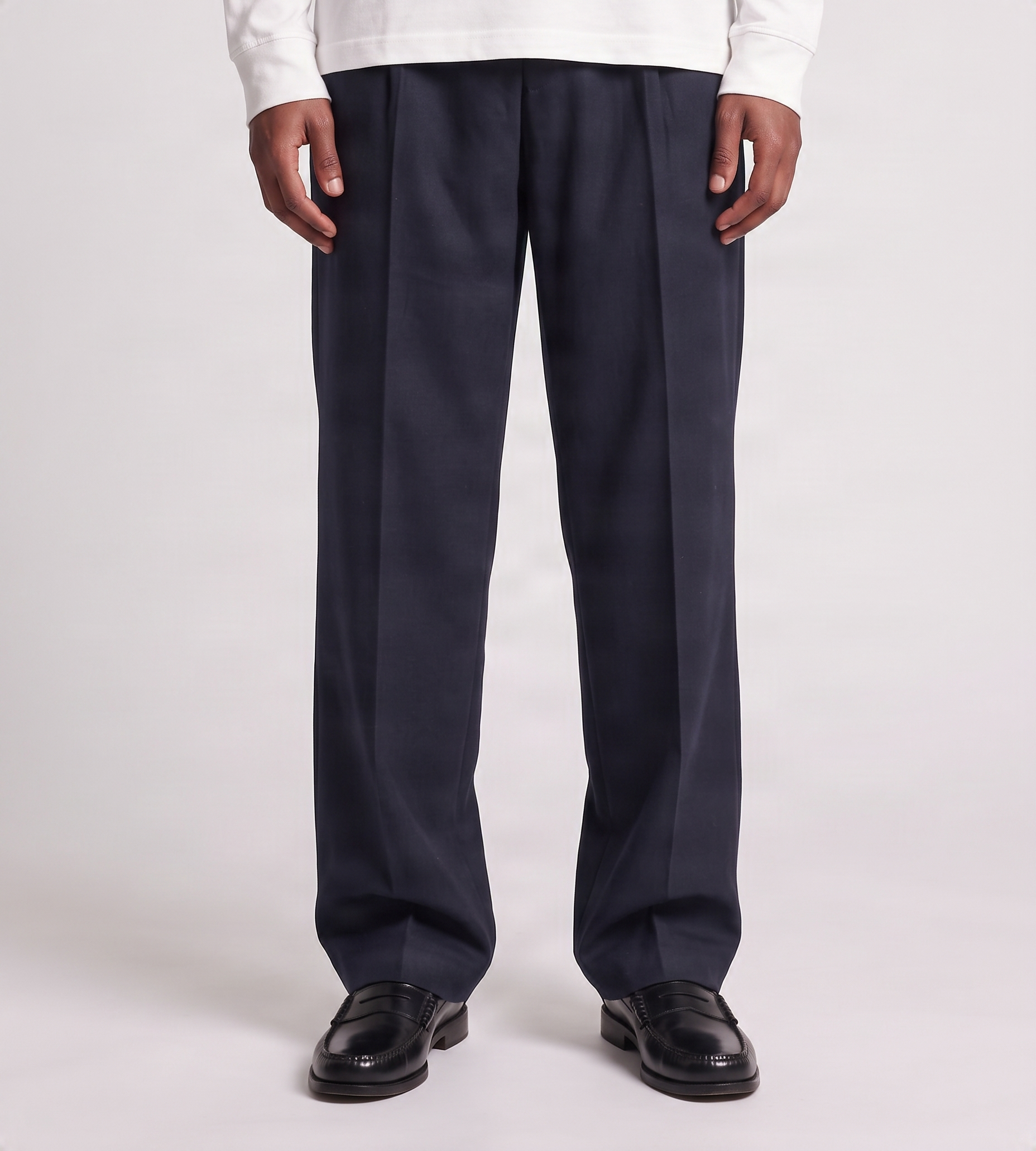 Drôle de Monsieur Golfer Flannel Pants Navy