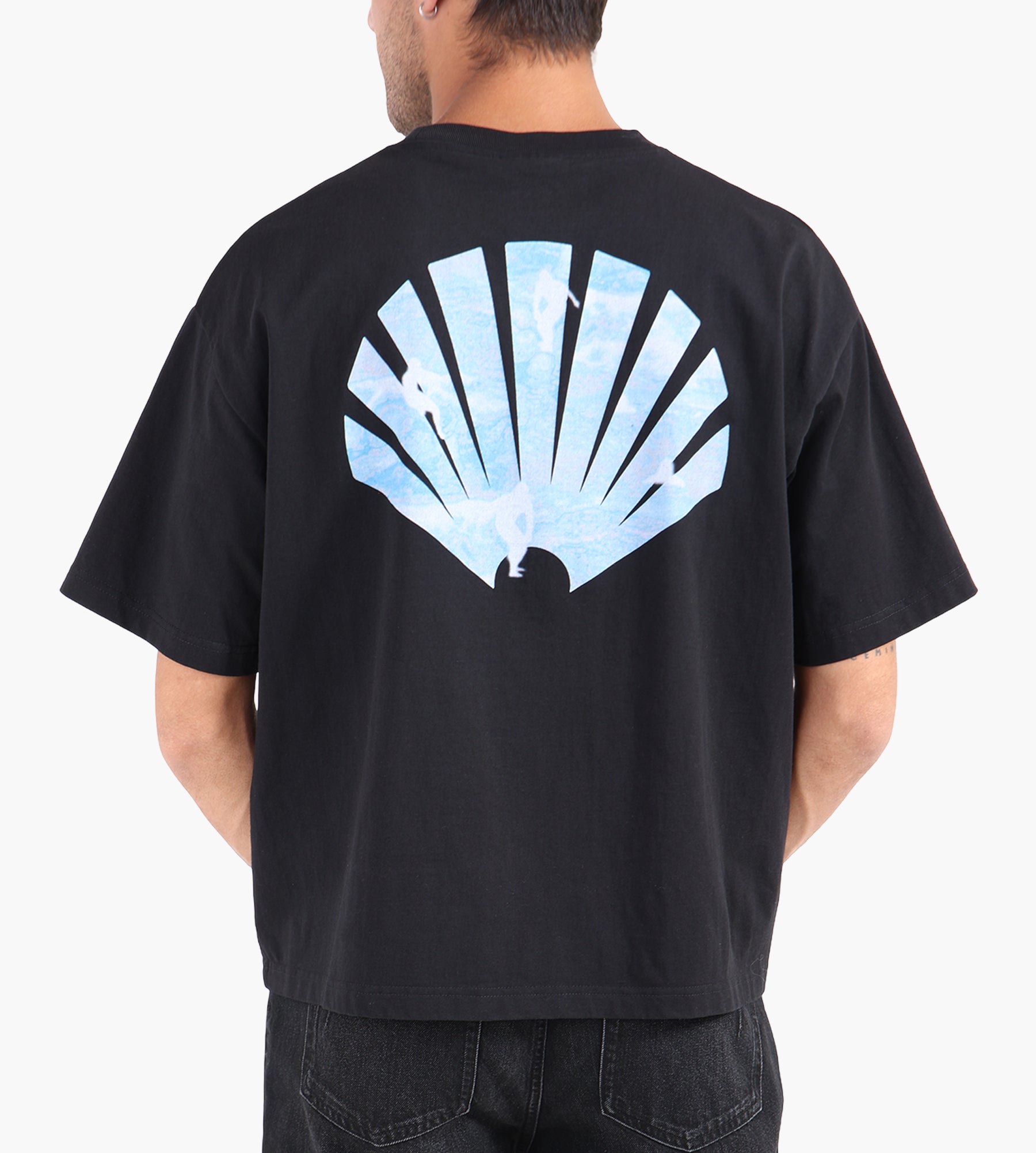 New Amsterdam Surf Association Line Up Tee Black