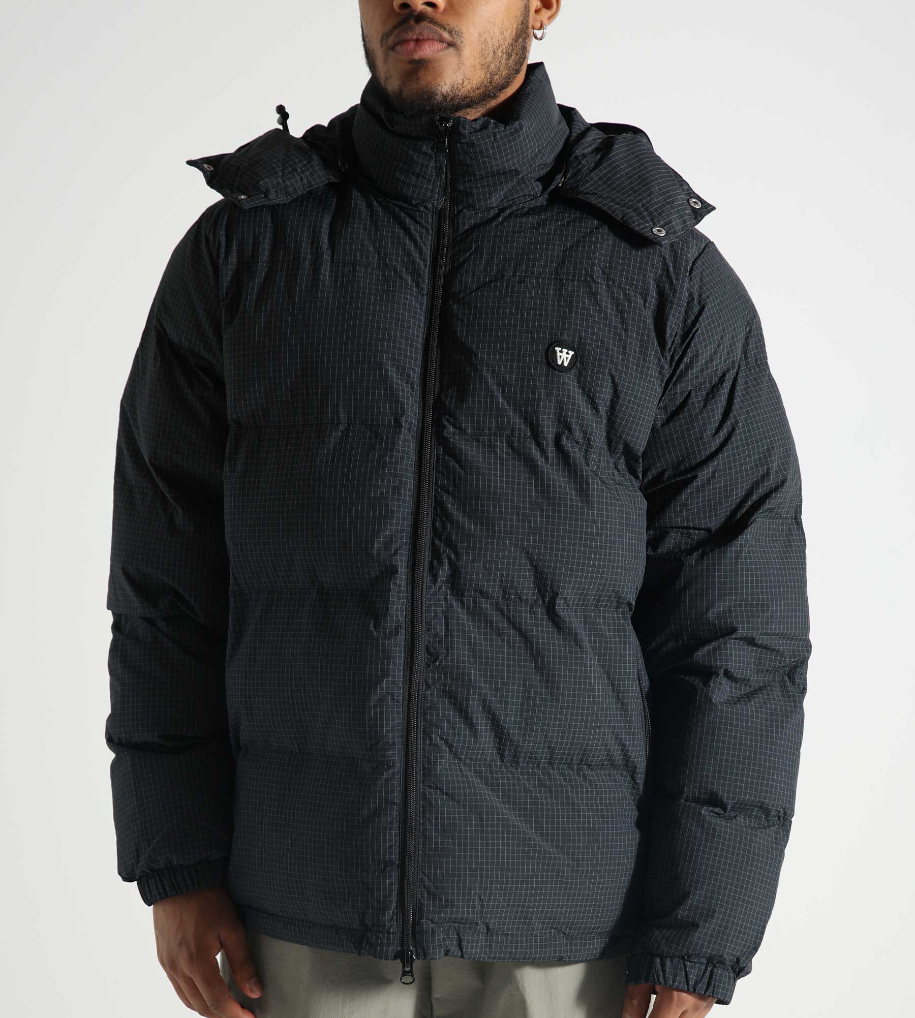 Down Jacket Wood Wood Helmut Jacket Wood Wood Hen Ripstop Puffer