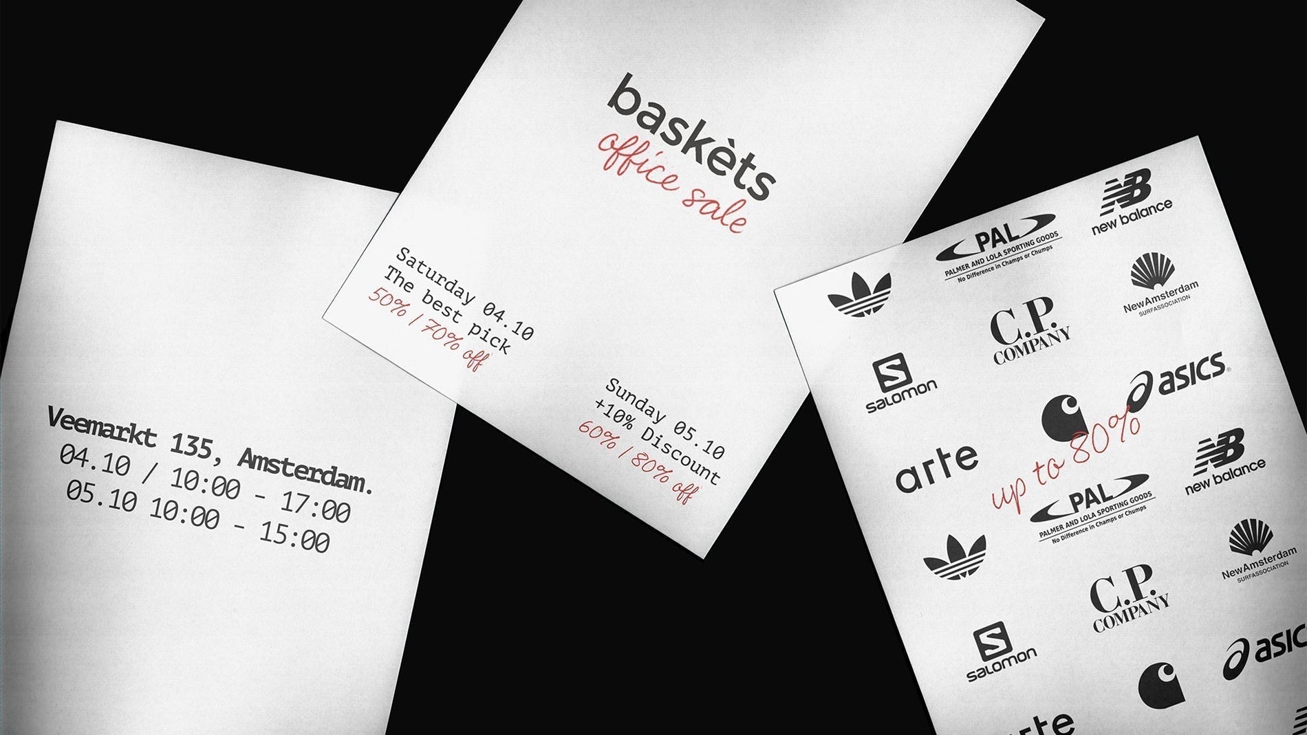 Baskèts Office Sale on the 4th and 5th of October