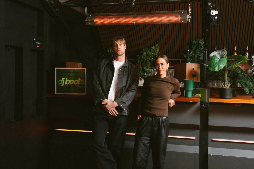 Lieke TR & Identified Patient at Baskèts DJ Boots with New Balance