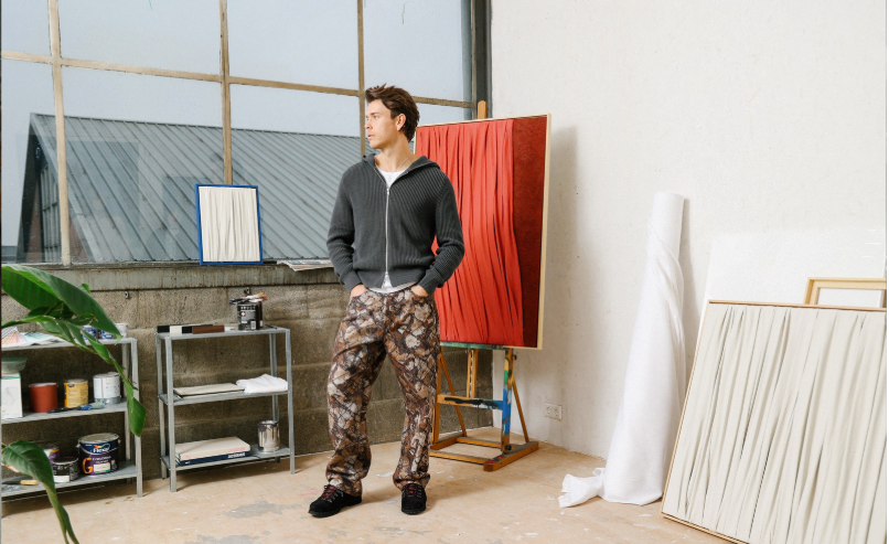 Artist Louis Groeneveld for the Merrell Wilderness