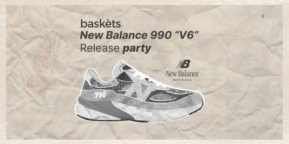 Release party New Balance 990v6