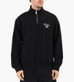 Carhartt WIP Longhand Half Zip Sweat Black White