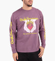 Obey Obey Soundscapes Tee Pigment Plum Perfect