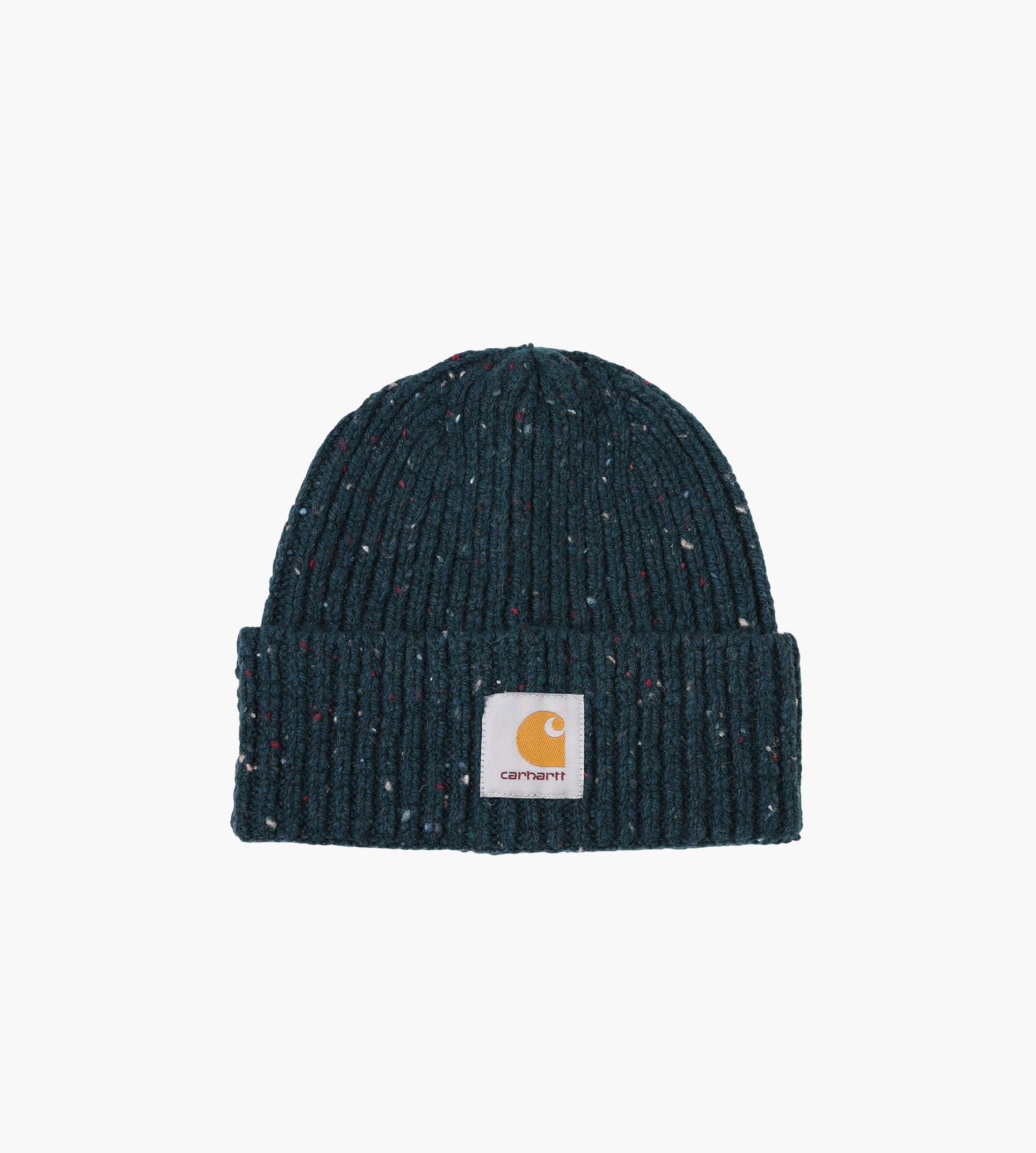 Carhartt WIP Anglistic Beanie Speckled Deep Lagoon