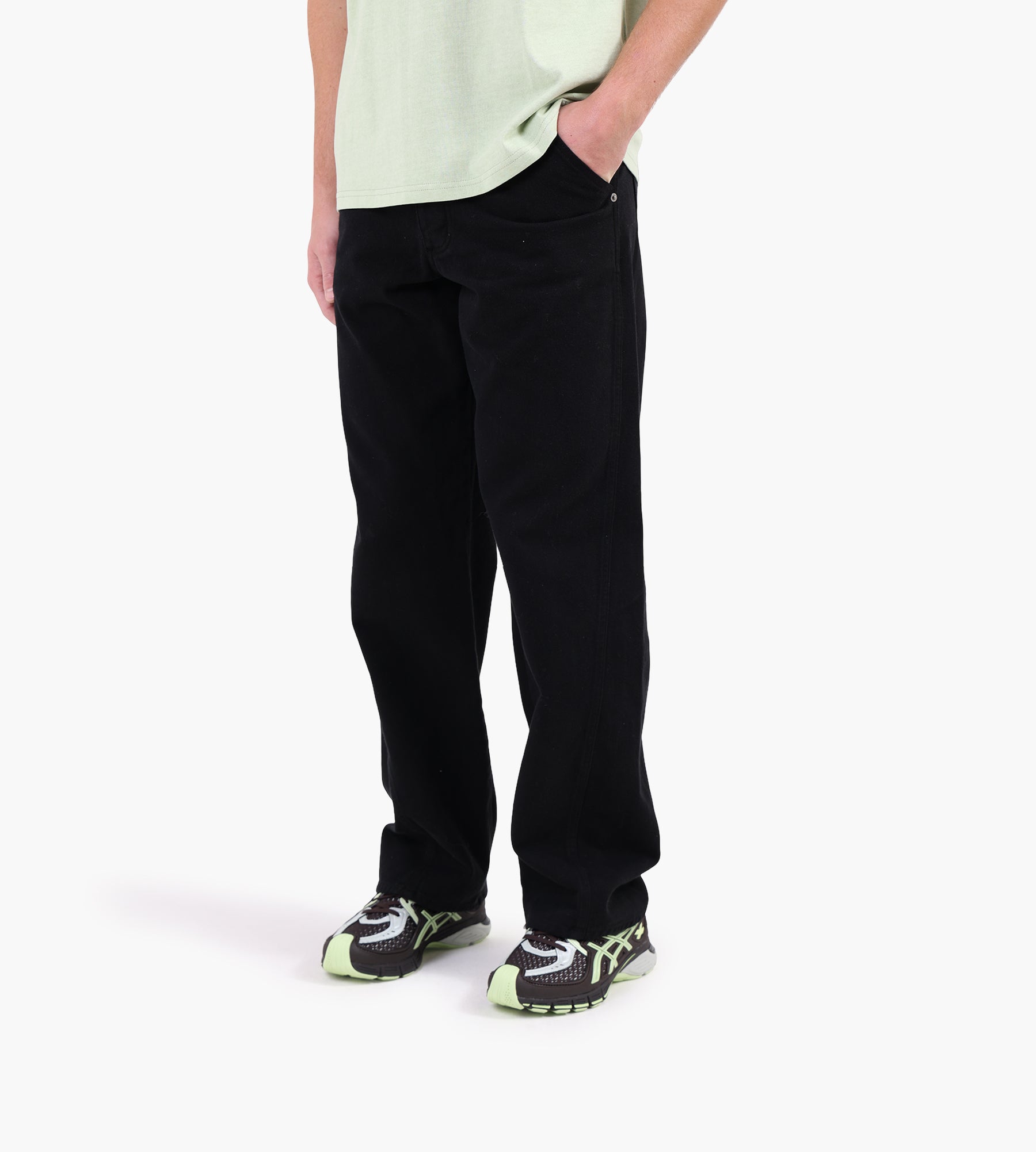 OLAF Brushed Twill Denim Pant Black