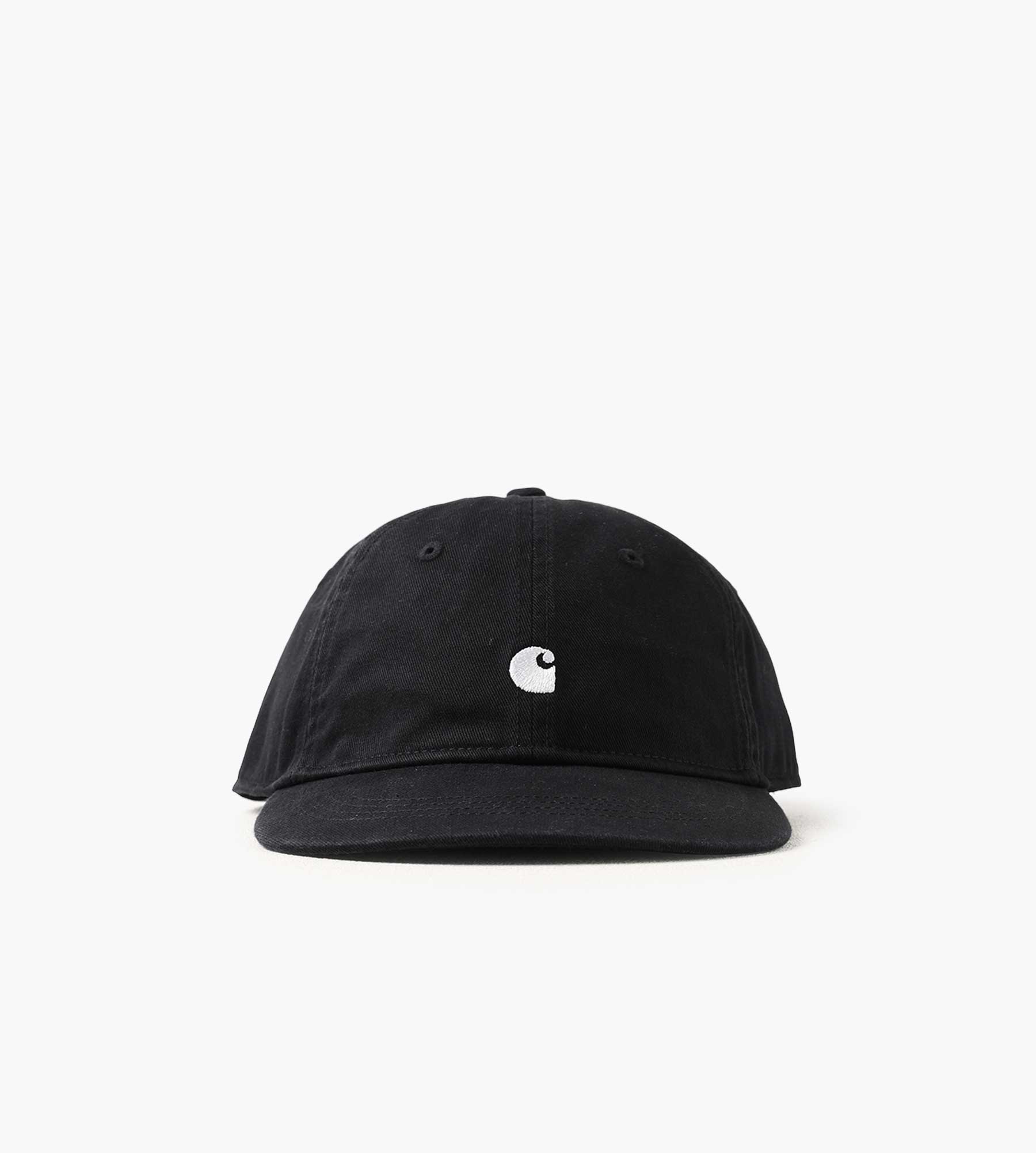 Carhartt WIP S26 Madison Logo Cap Black White