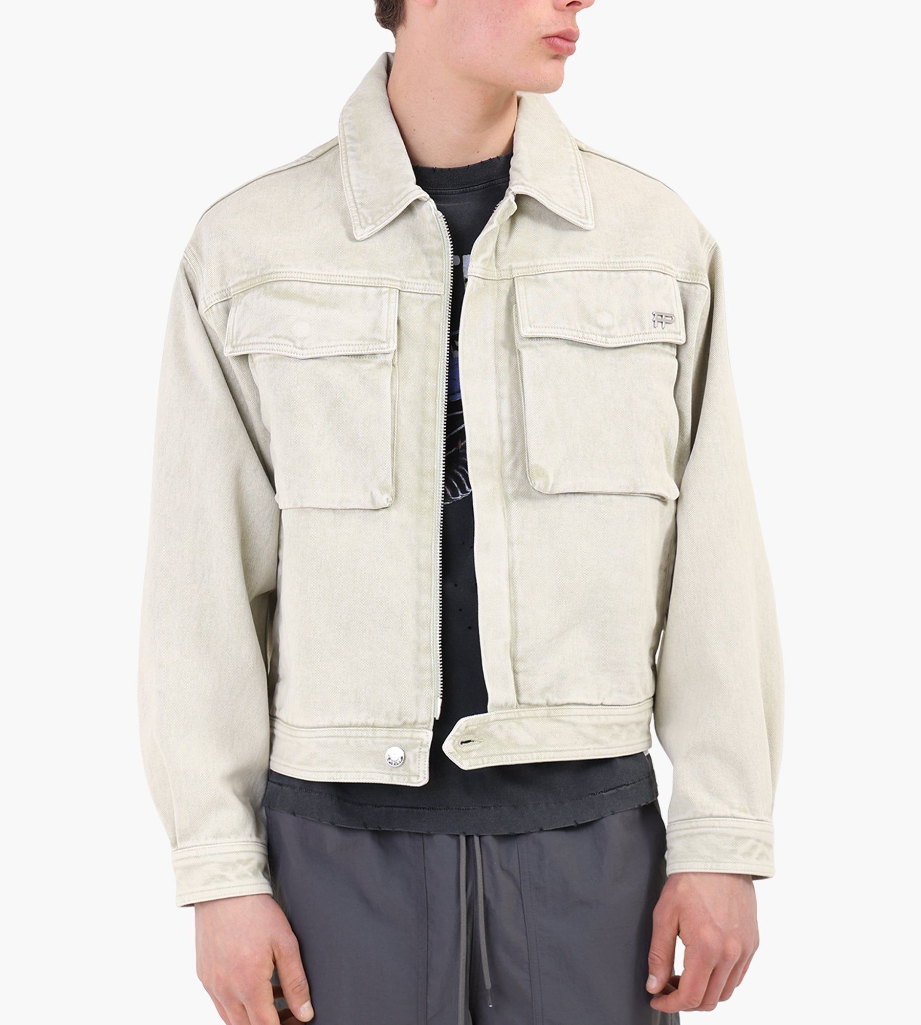 Filling Pieces Denim Jacket Tea