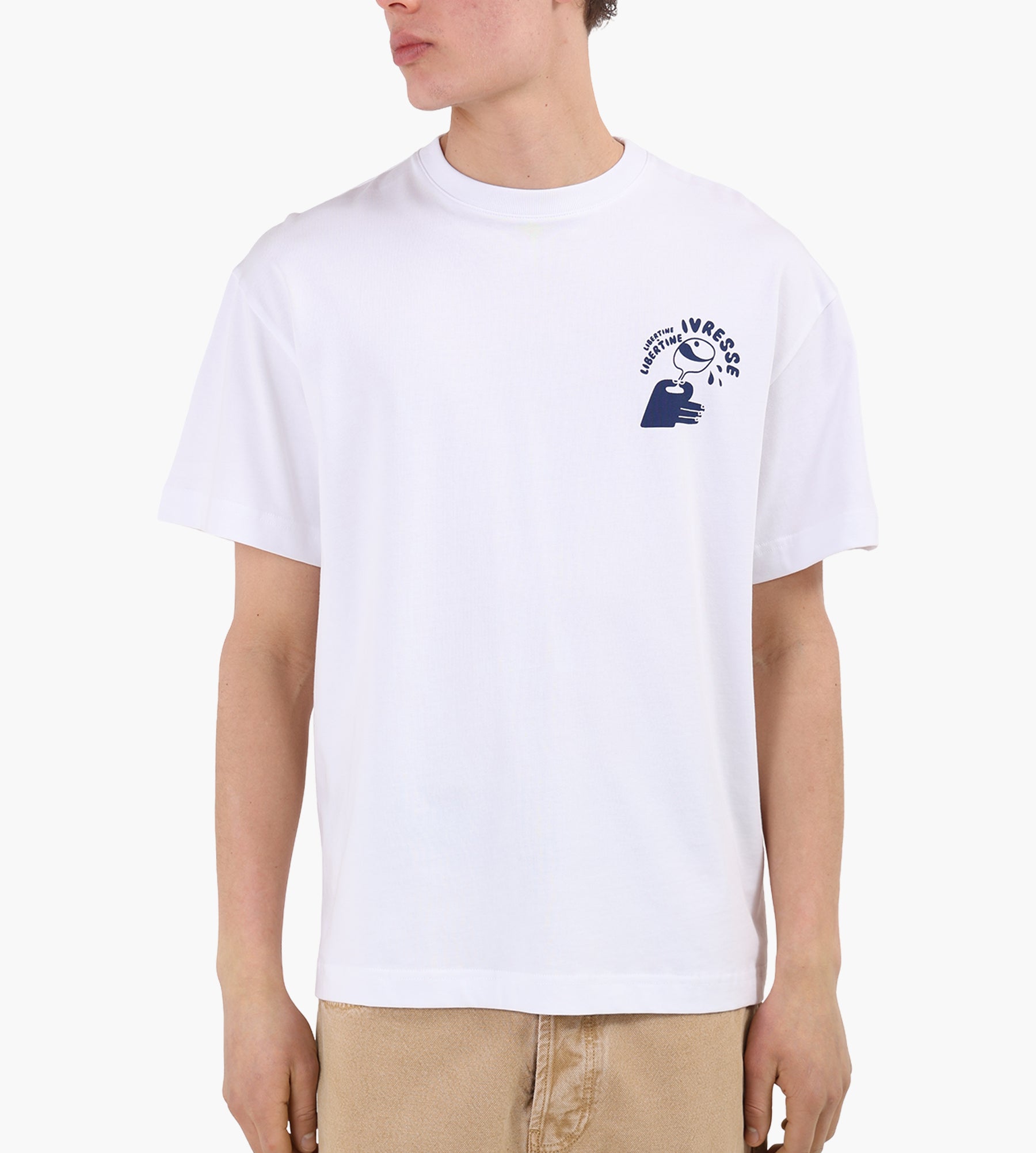 Libertine-Libertine Broke Ivresse 3692 Tee White