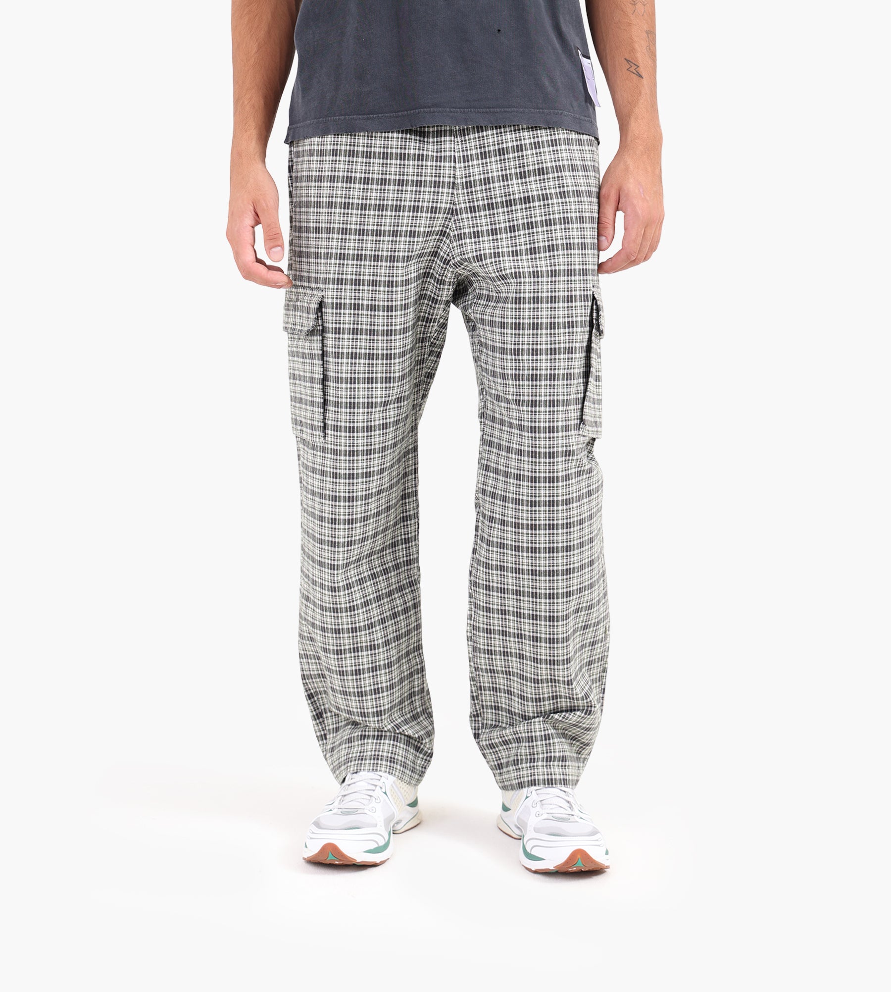 Gramicci Swell Cargo Pant Checkered Plaid