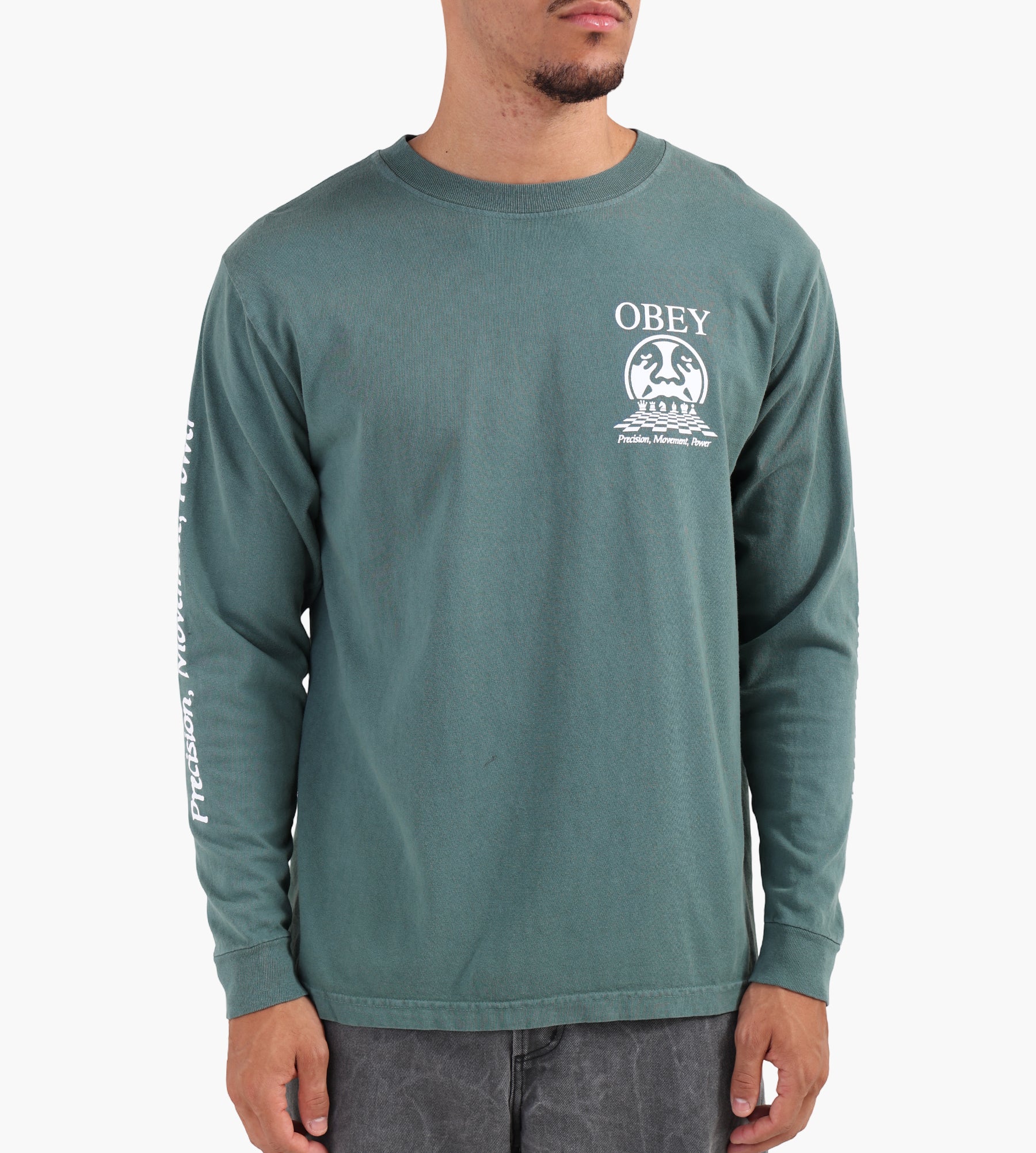 Obey Obey Precision Tee Pigment Rainforest