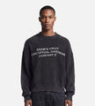Bram's Fruit Stamp Knit Charcoal Black