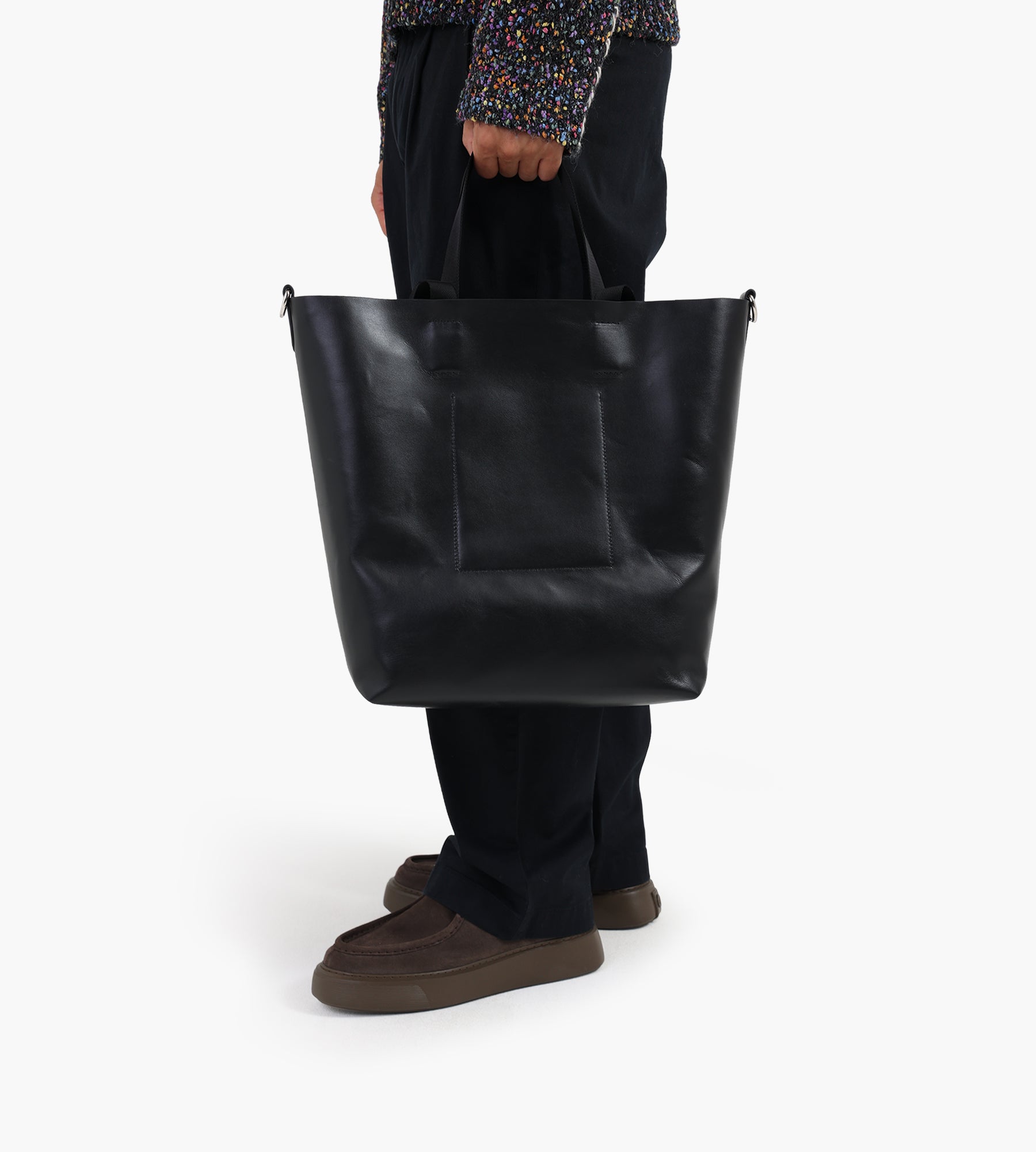 J.L-A.L Topor Tote Shungite Black