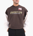 PAL Sporting Goods Dolly Double Sleeve Longsleeve Crew Deep Mahogany