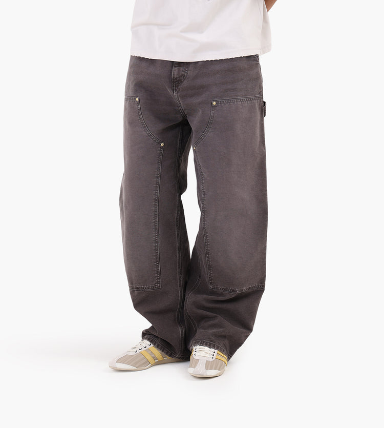 carhartt wip double knee pant tobacco Canvas - Stonewashed | Workwear Pants keeping items off your butt for those long rides Carhartt WIP Double Knee Pant