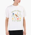 Bram's Fruit Robin T-shirt White