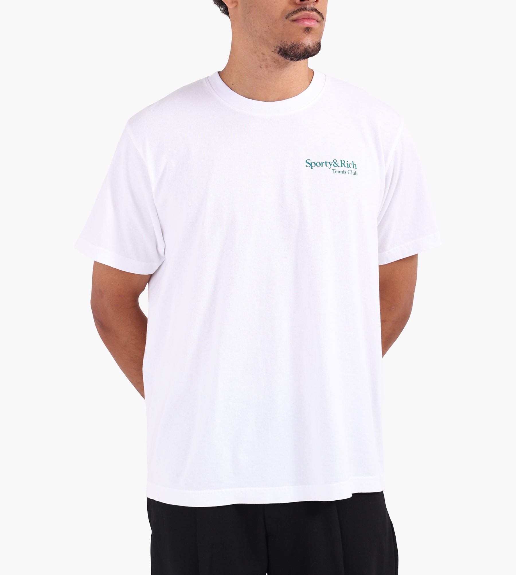Sporty & Rich Play Tennis T-Shirt White