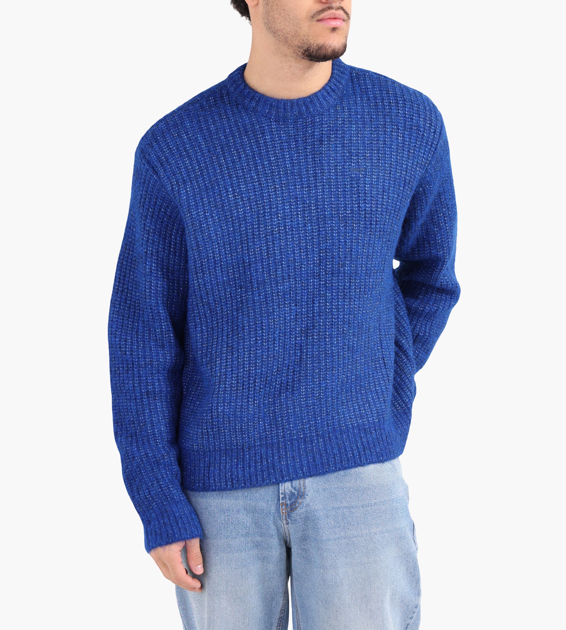Obey Obey Dexter Sweater Surf Blue