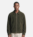 NN.07 Petrus Suede 80030 Jacket Shadow Moss