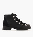 Timberland Authentic Hike Mid Lace Up Boot Black Full Grain