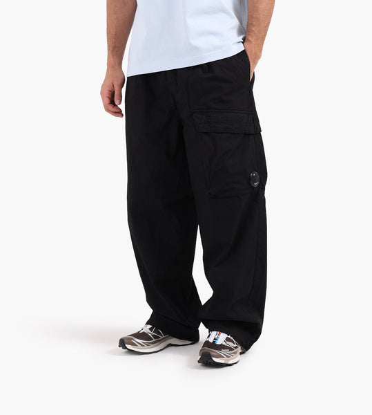 C.P. Company Micro-Reps Boxy Cargo Lens Pants Black