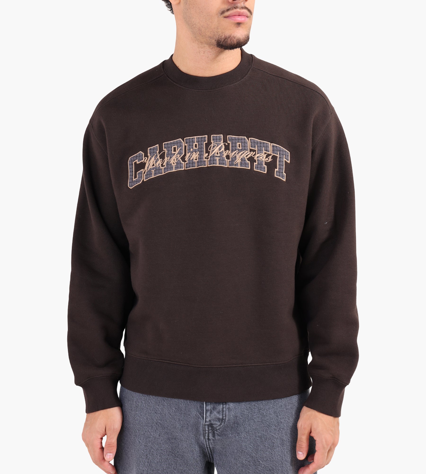 Carhartt WIP Big School Sweater Tobacco
