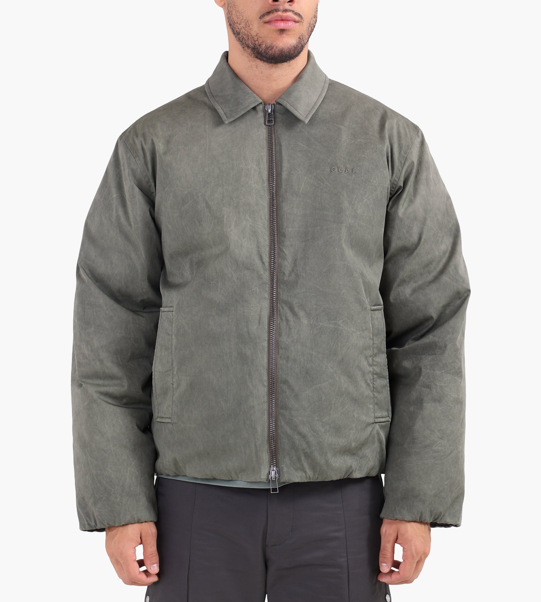 OLAF Medium Padded Jacket Olive Night