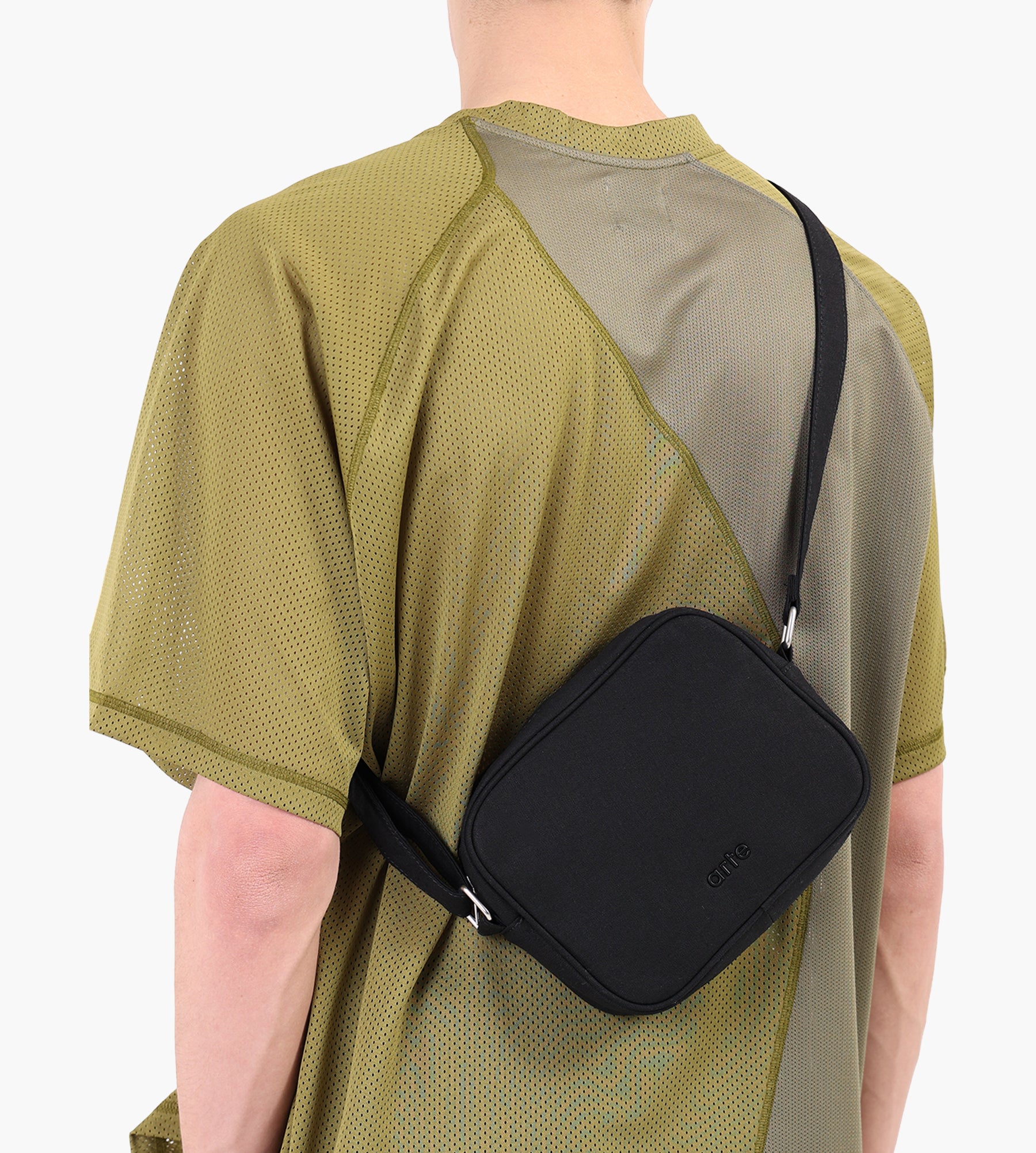 Arte Antwerp Linen Baka Bag Black