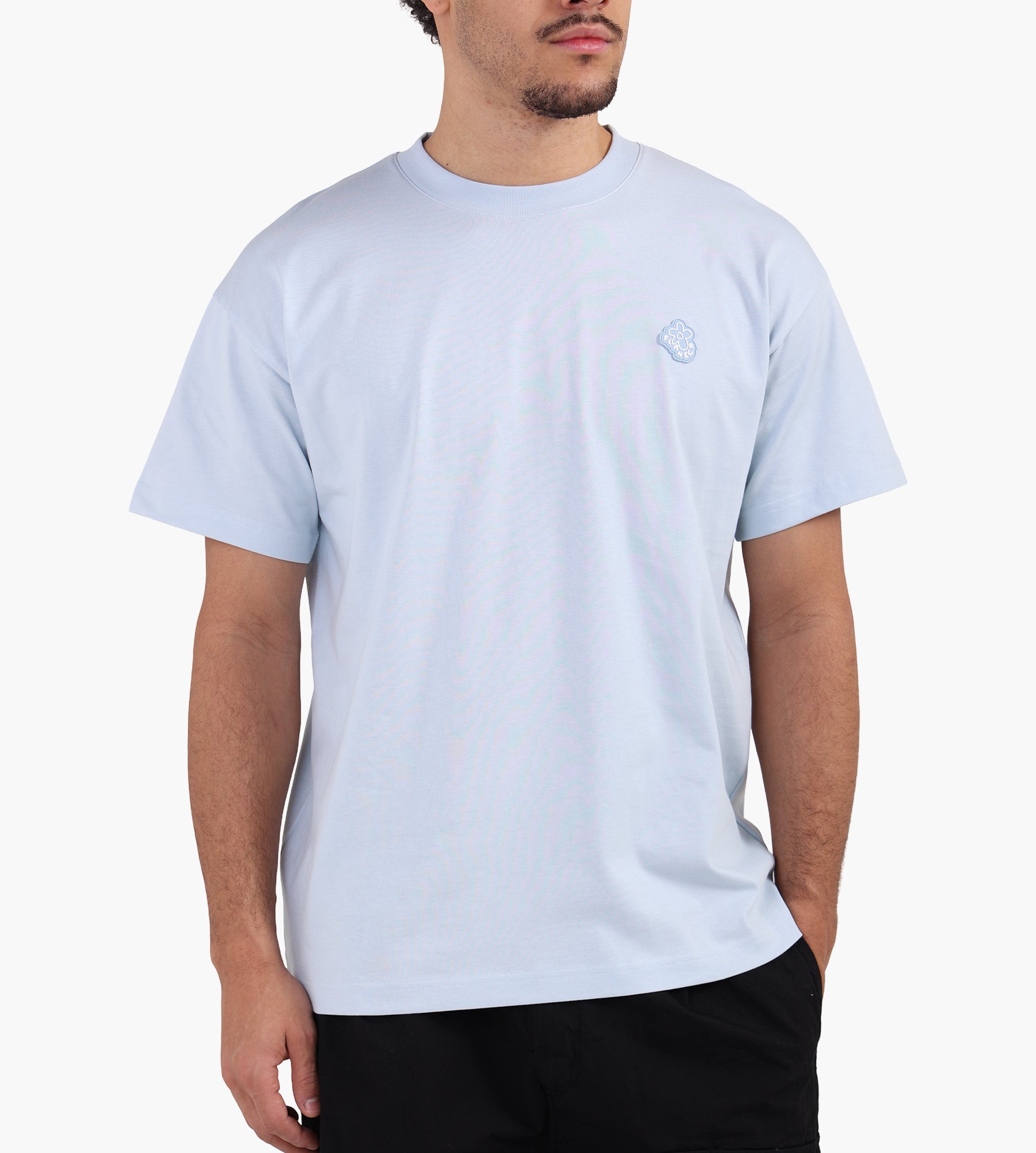 Flâneur Rubber Blossom T-Shirt Light Blue