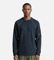 C.P. Company Knitwear Crew Neck In Fleece Knit Dark Shadow