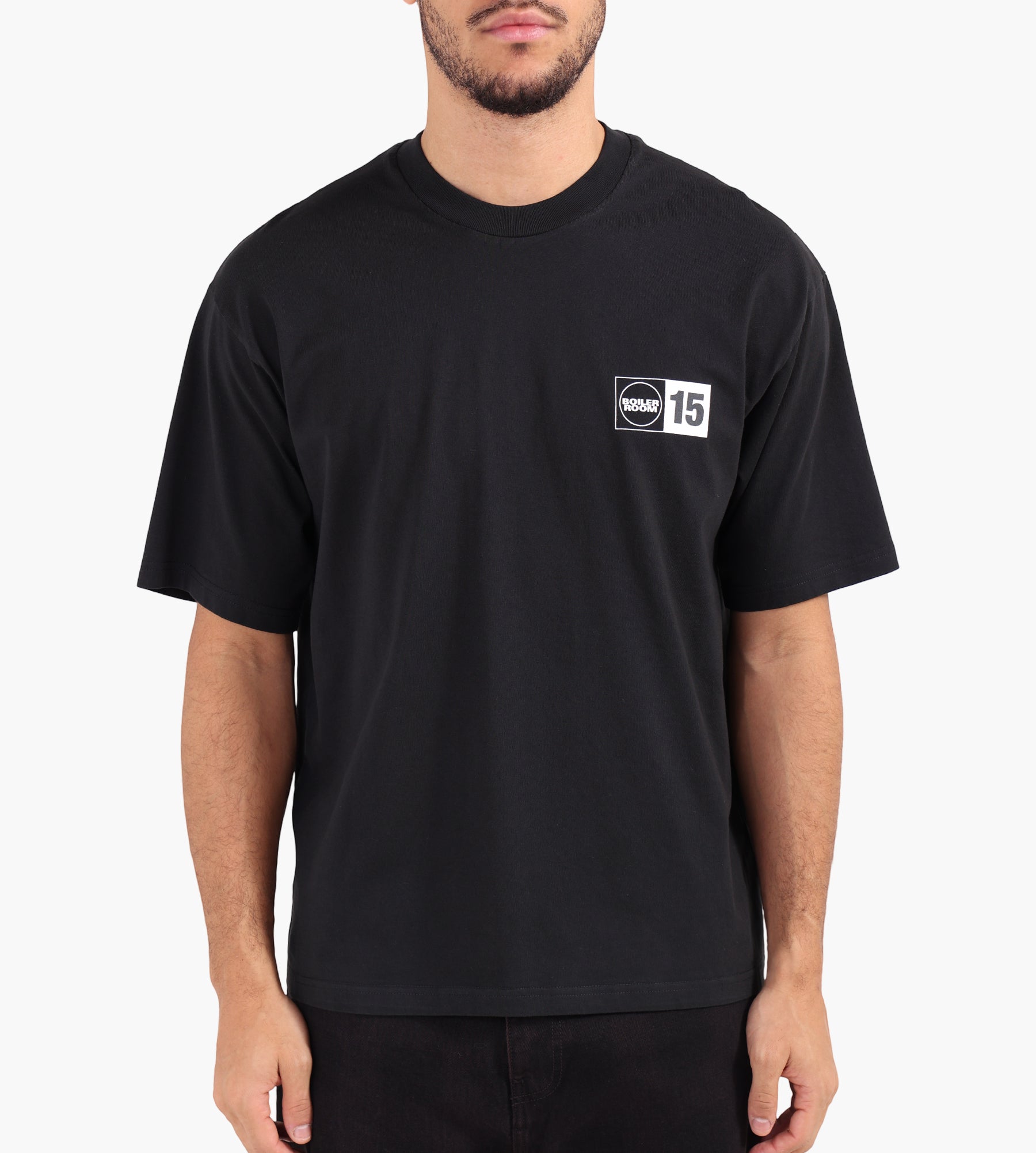 Boiler Room 15 Years Monitor T-Shirt Black