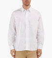 Lacoste 1HC2 Long Sleeve Woven Shirt Flour