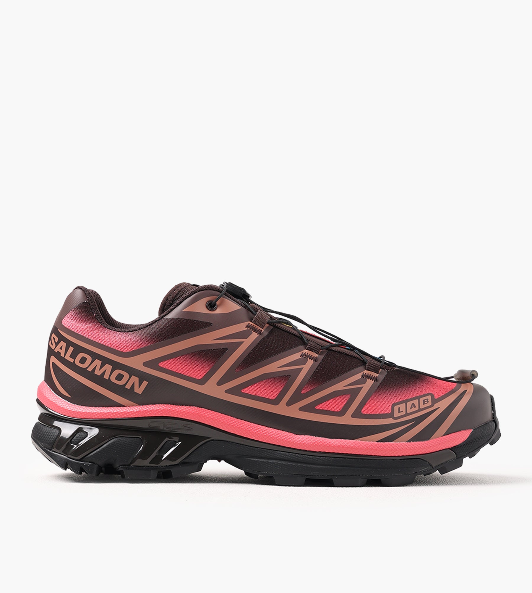 Salomon XT-6 SKYLINE Black Coffee French Roast Rouge Red