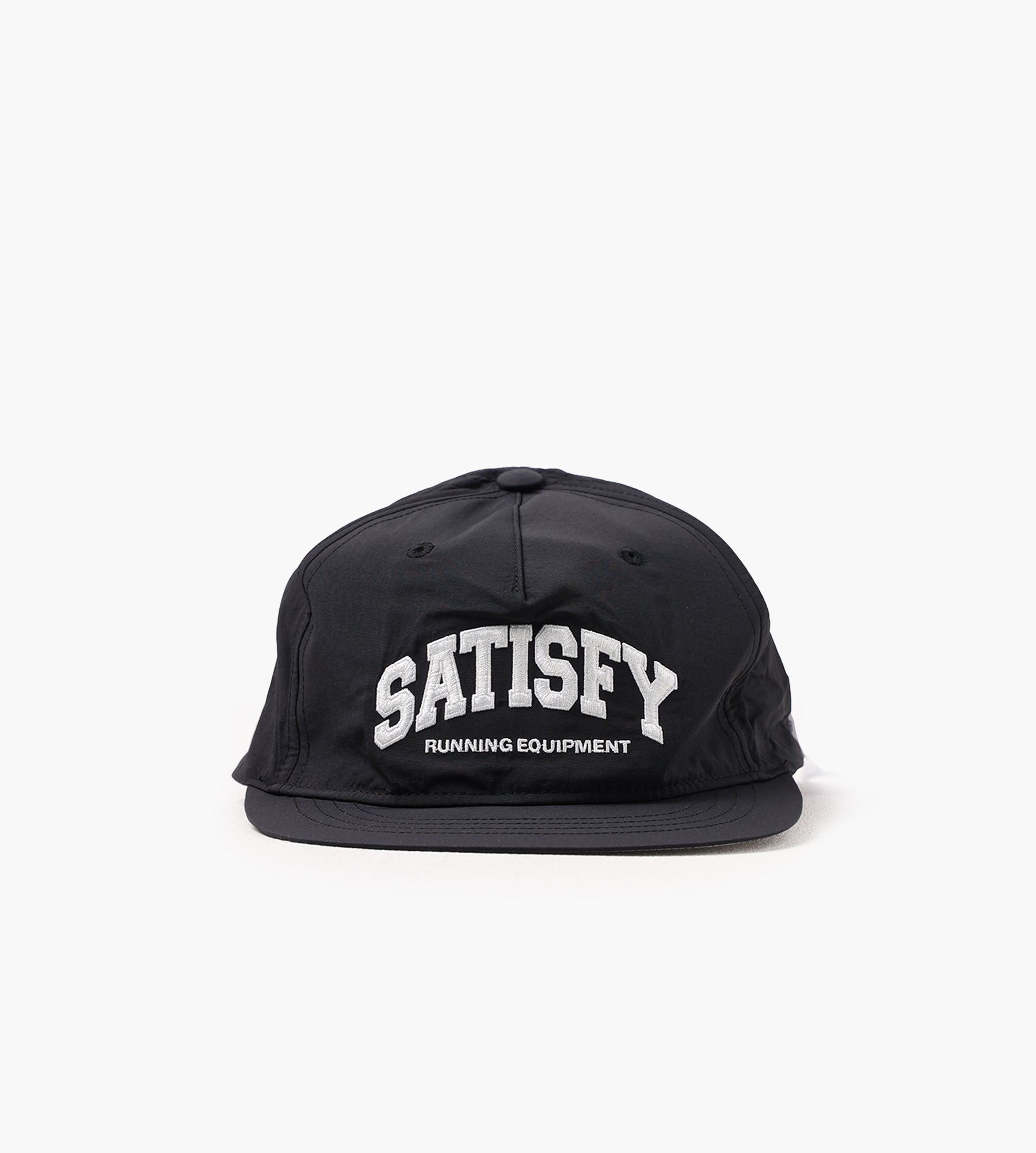 Satisfy FliteSilk 5 Panel Pinch Cap Black