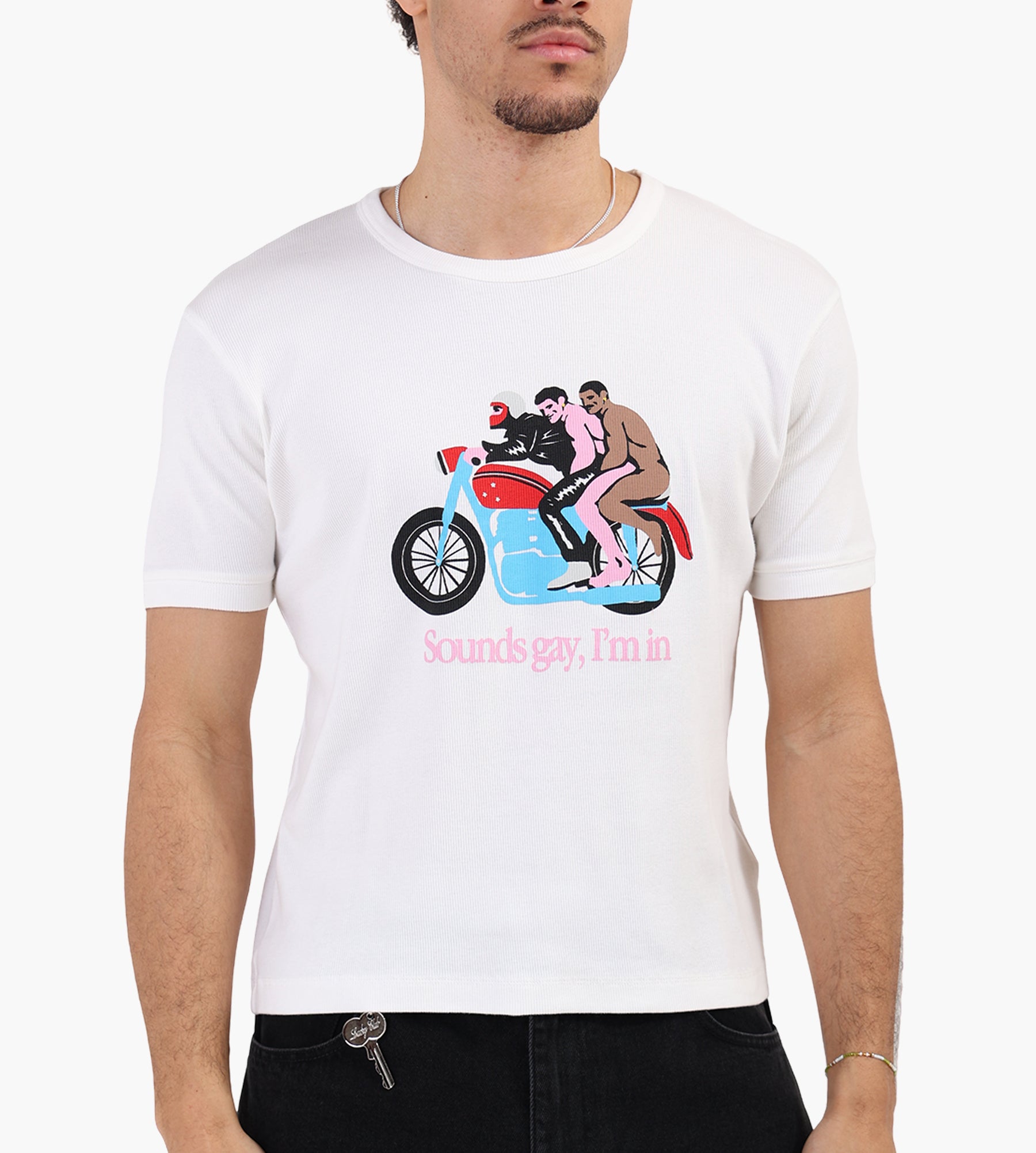 Carne Bollente Sounds Gay, We're In T-Shirt Natural