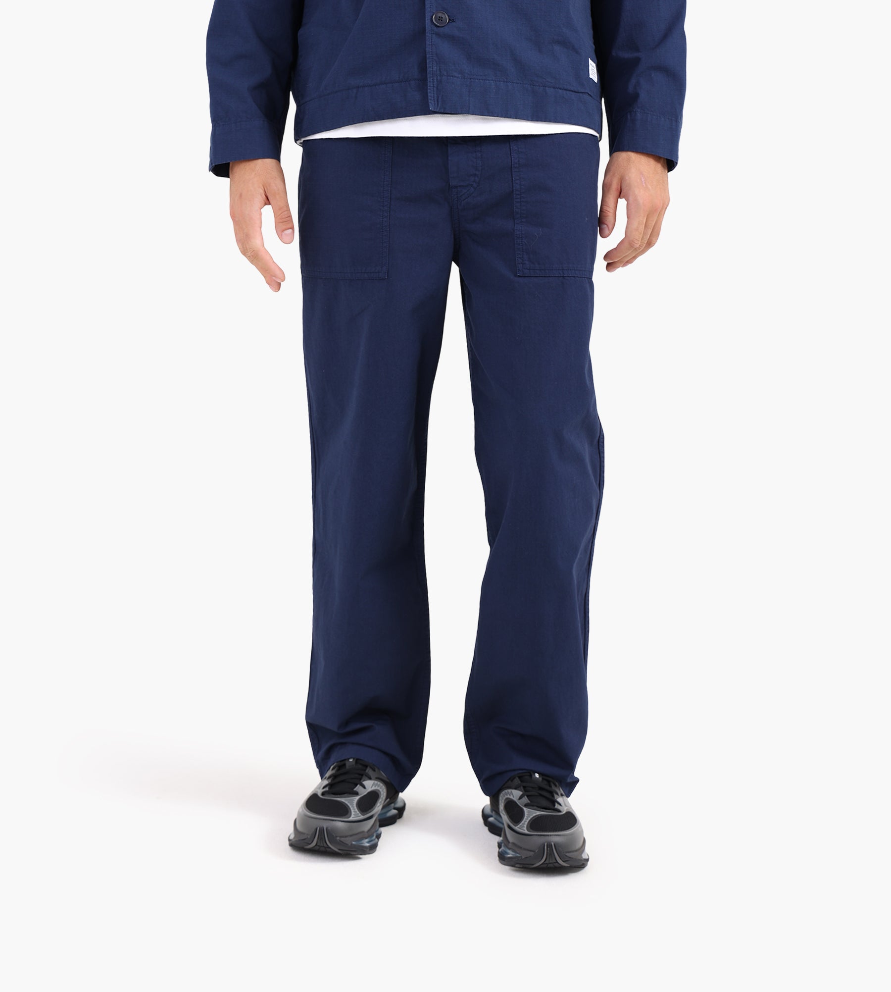 Norse Projects Ragnar Relaxed Cotton Ripstop Pant Workwear Blue