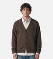 OLAF Hairy Texture Cardigan Bracken