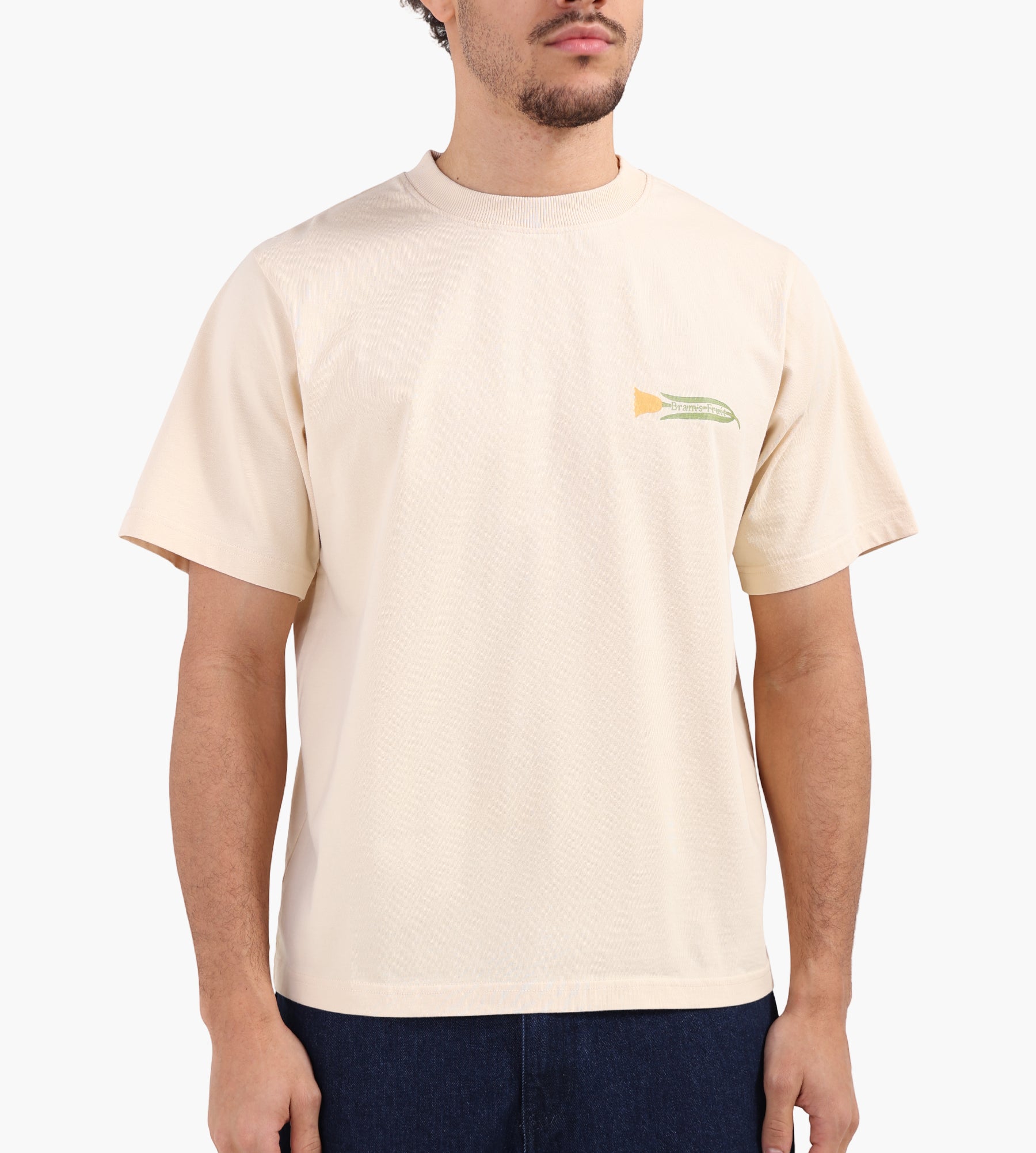 Bram's Fruit Botanical T-shirt Beige