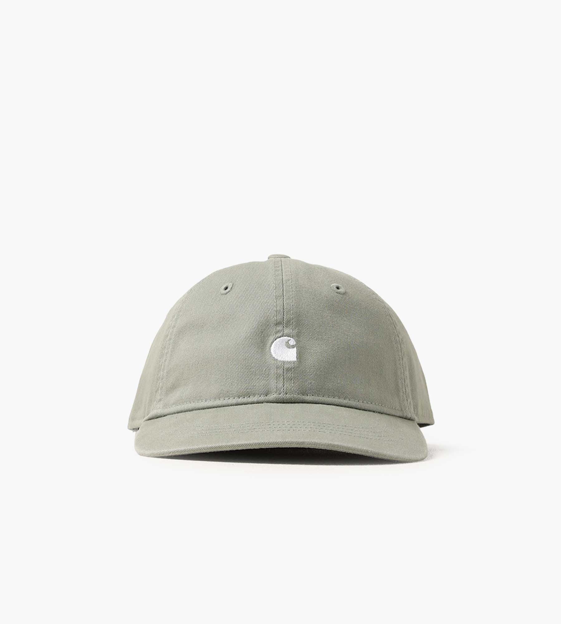 Carhartt WIP Madison Logo Cap Shady Green White