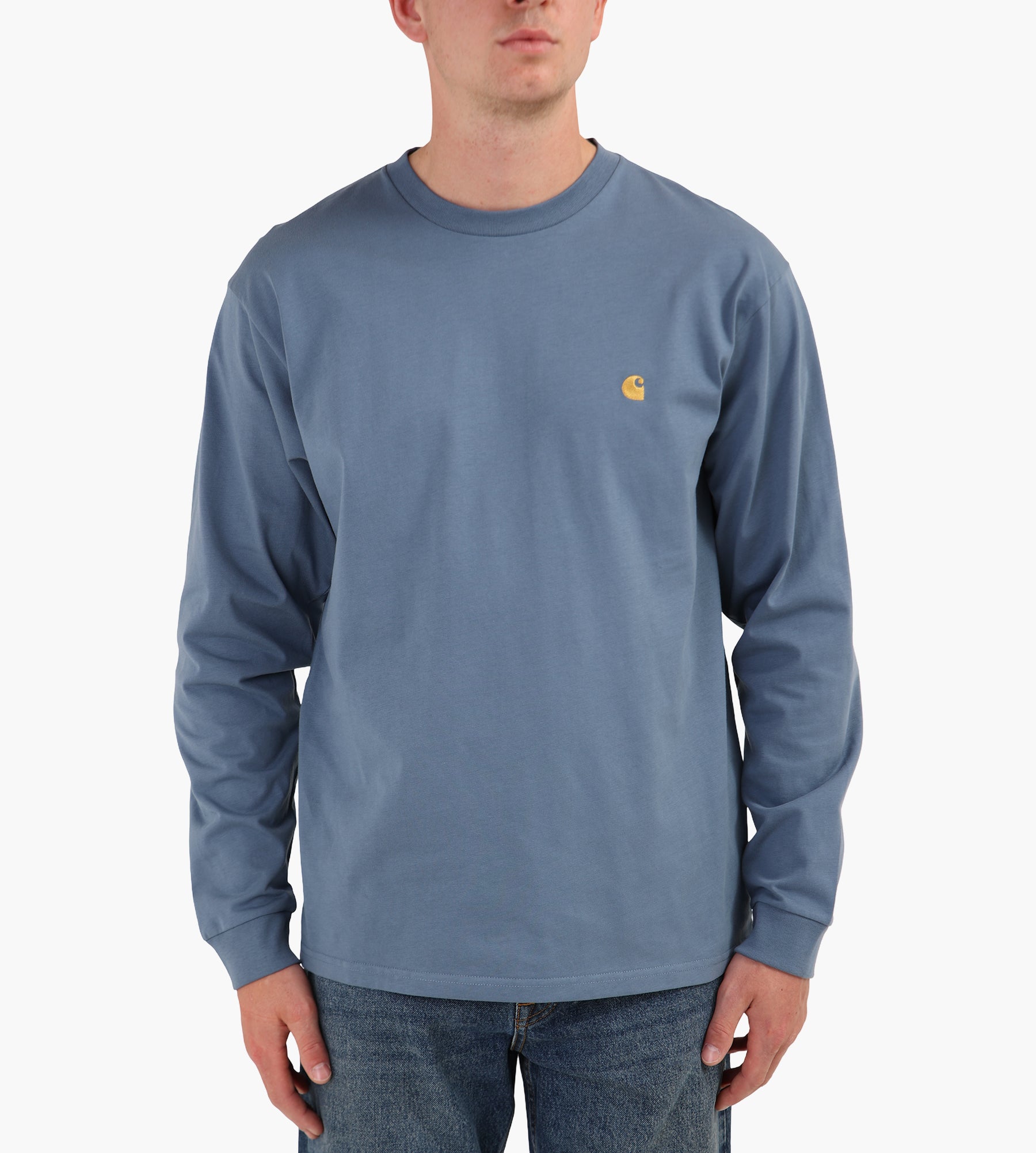 Carhartt WIP Chase Longsleeve Angelite Gold